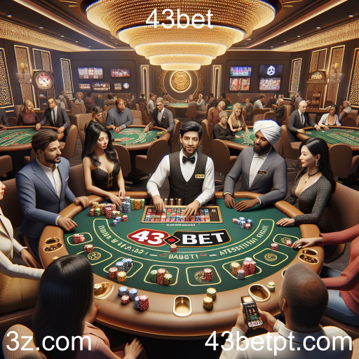 Cassino Ao Vivo na 43bet: A Nova Fronteira do Jogo Online